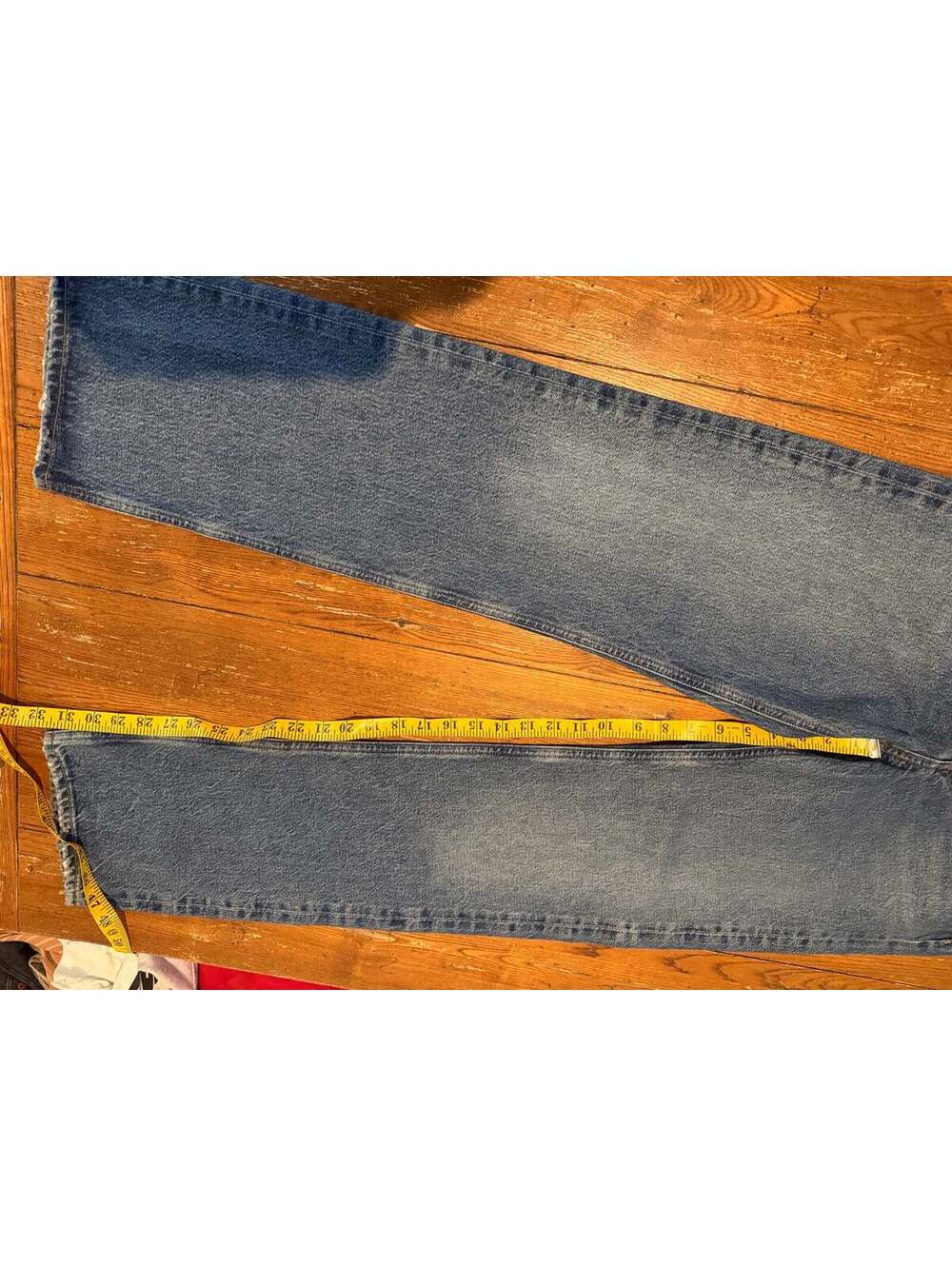 AGOLDE Size 26 V waist Wide Leg Jeans – Medium Vintage Wash - Picture 8 of 11